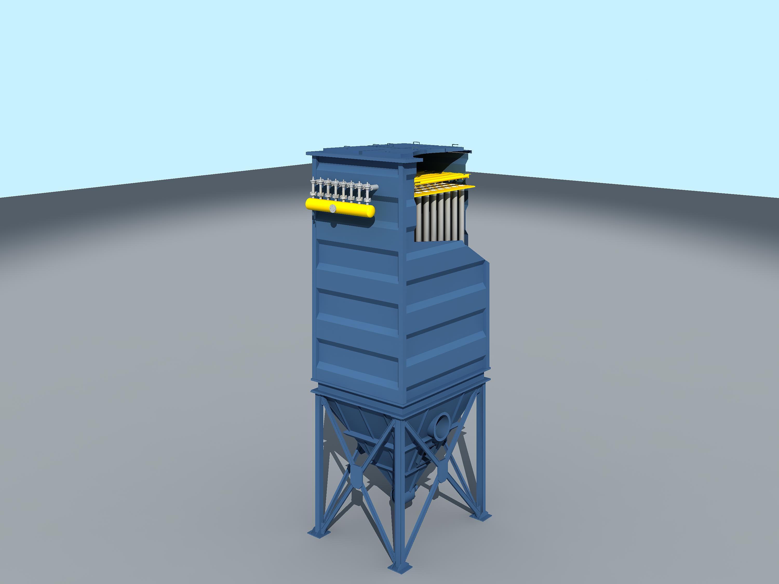 BK-FXMC系列單機(jī)脈沖除塵器