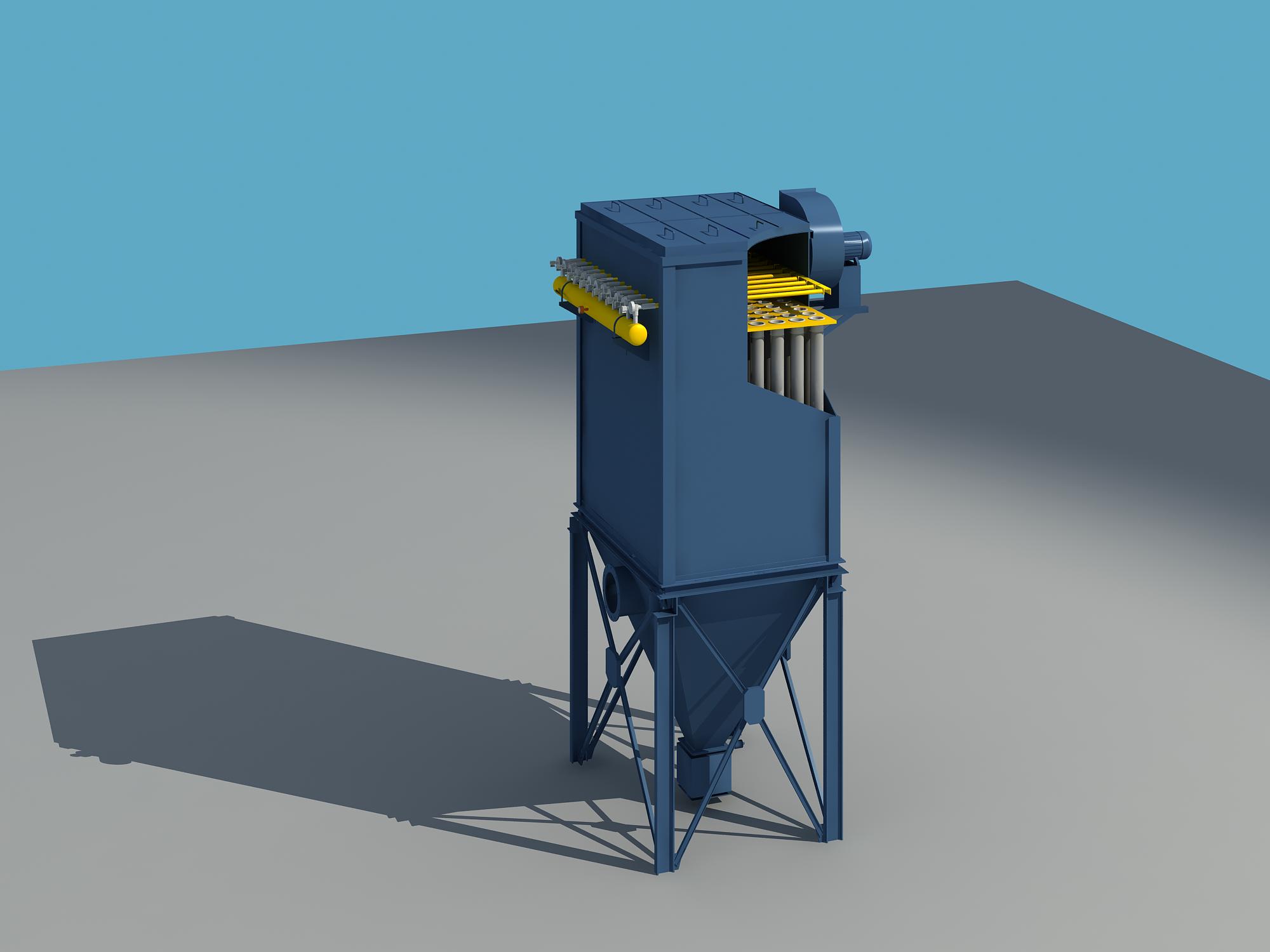 BK-DMC型單機(jī)脈沖袋式除塵器